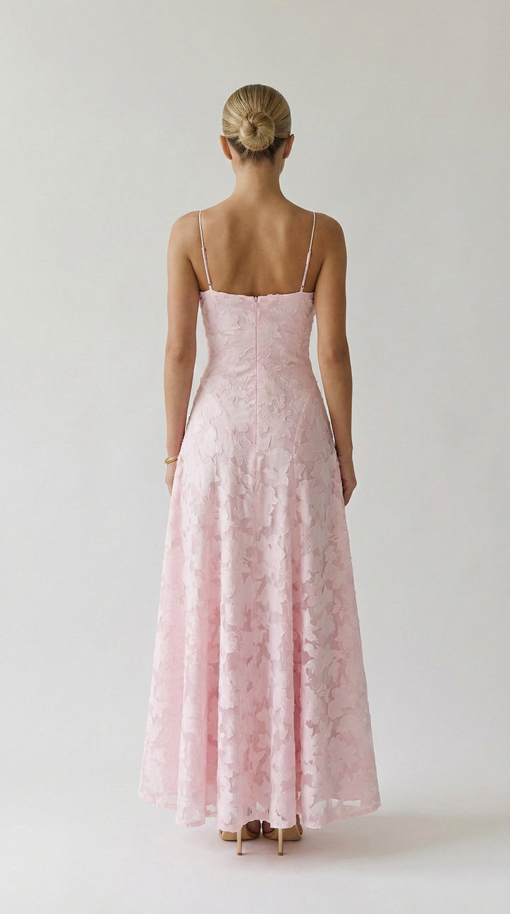 Isla Floral Lace Maxi Dress